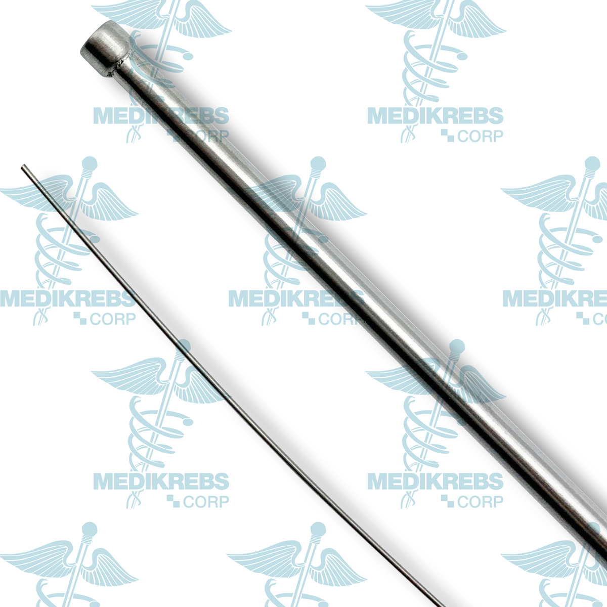 Medikrebs Frazier Suction Tube With Atraumatic Tip – FR 14, 20cm Length, Surgical Instrument