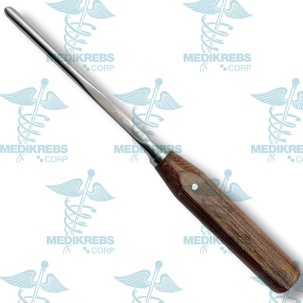 Bone Chisel Cannulated Curved 7 mm x 25 cm Surgical Instruments