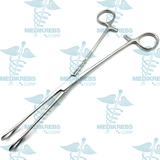 Foerster Sponge Holding Forceps Straight Smooth Jaws 25 cm
