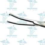 Kocher Hemostatic Forceps Curved Serrated Jaws 1 x 2 Teeth 12 cm