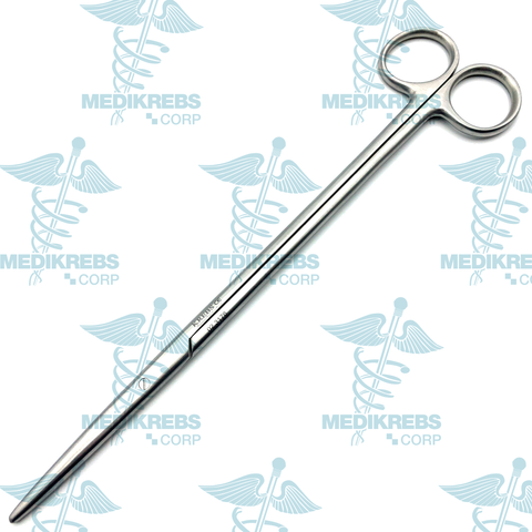 Metzenbaum Nelson Dissecting Scissor Straight Blunt Blades 25 cm