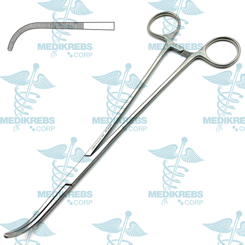 Mixter Dissecting and Ligature Forceps Curved 24 cm