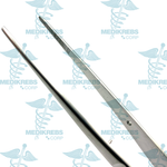 Waugh Tissue & Dissecting Forceps w/ Serrated Blades 18 cm