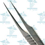 2 Pcs Micro Dissection Dilator Forceps Sharp, Blunt 12 cm