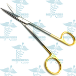 Iris Scissor Straight w/ Tungsten Carbide 14 cm