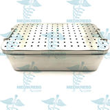 Stainless Steel Sterilization Tray 14'' x 7'' x 3'' (35 x 18 x 7.5 cm)