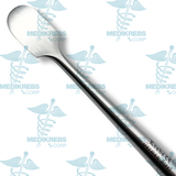Bone Raspatory Deperiostizator Straight Round Edge 14 mm x 20 cm Surgical Instruments
