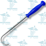 Bone Hip Hook Blount with Teflon handle 32 cm Surgical Instruments