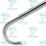 Bone Hip Hook Blount with Teflon handle 32 cm Surgical Instruments