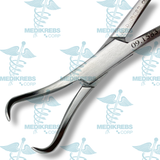 Bone Holding Reposition Forceps Curved w/ Sharp Tips 9 cm Surgical Instruments