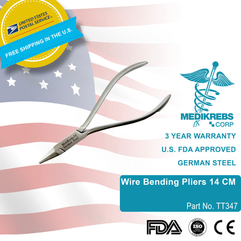 Medikrebs Wire Bending Pliers 140 MM German Steel